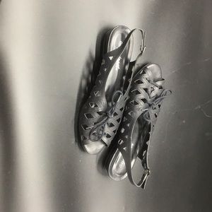 Easy Street Sandals Black Sz 9-1/2 N